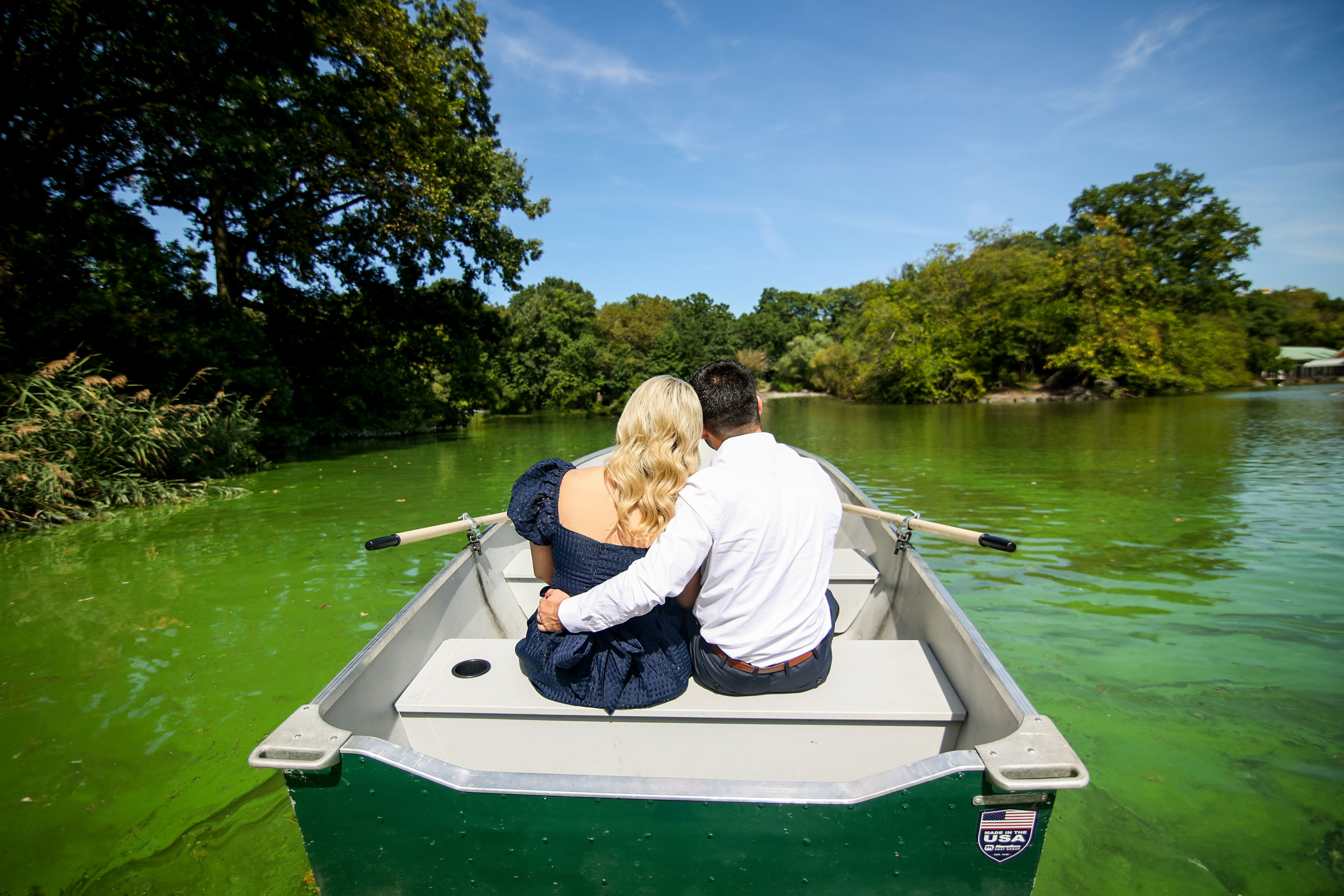 Wedding photo — Elizabeth And Erol’s New York Woodsy And Calm Engagement Photo Session!