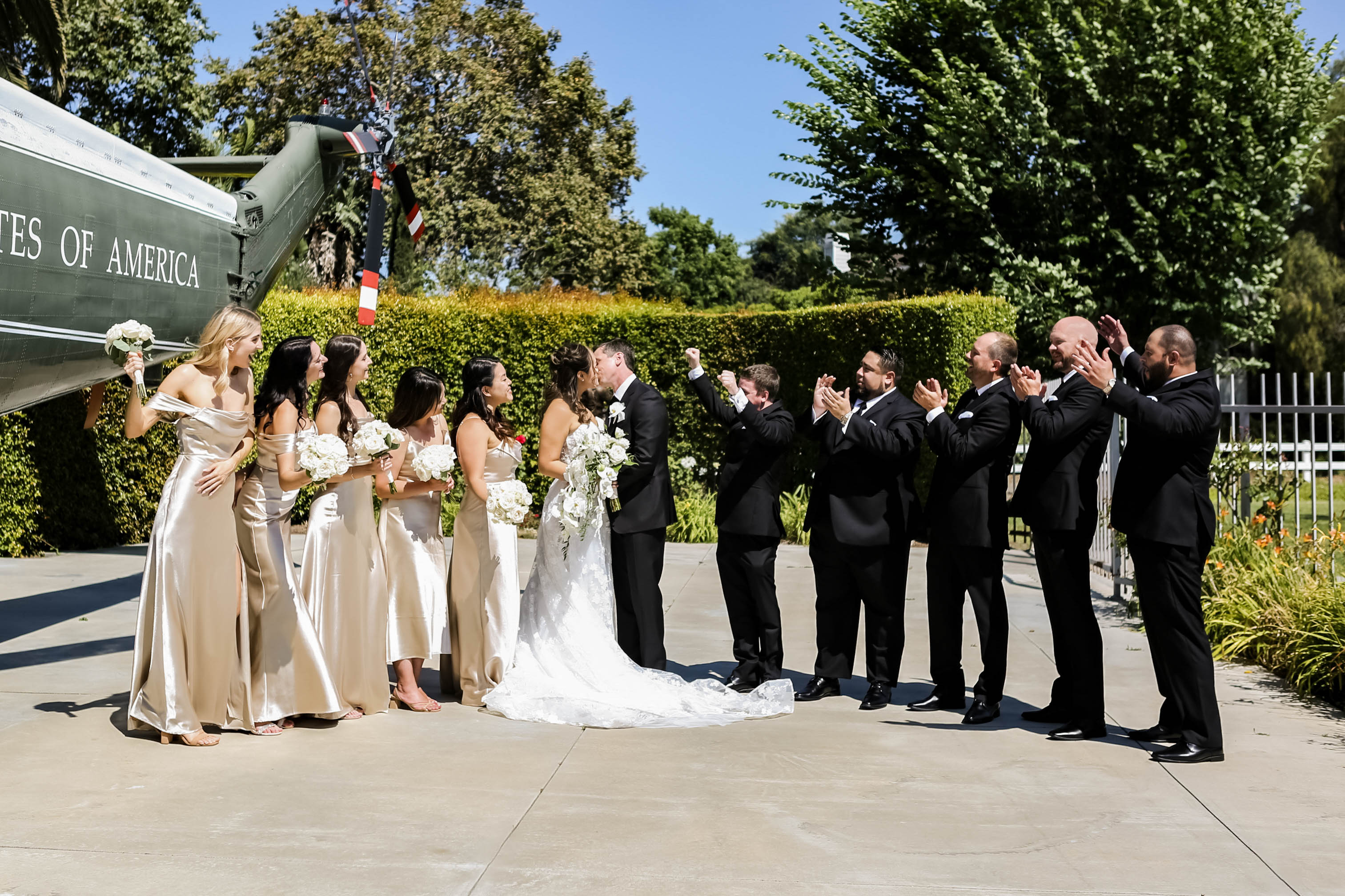 Wedding photo — Nancy And Shane’s Simple And Classy July Wedding In Los Angeles!